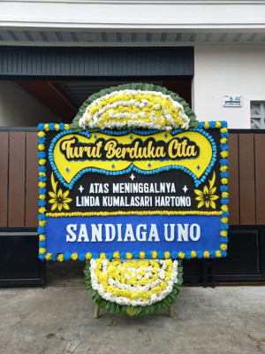 Papan Bunga Duka di Ternate Tanjung
